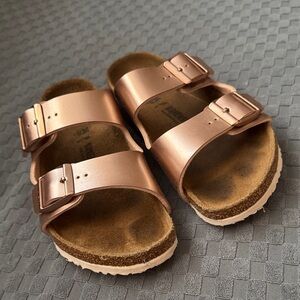 Birkenstock Kids Metallic Sandals